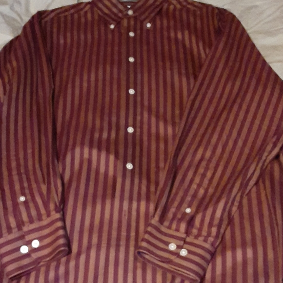 Turnbury striped button up dress shirt - Picture 2 of 4